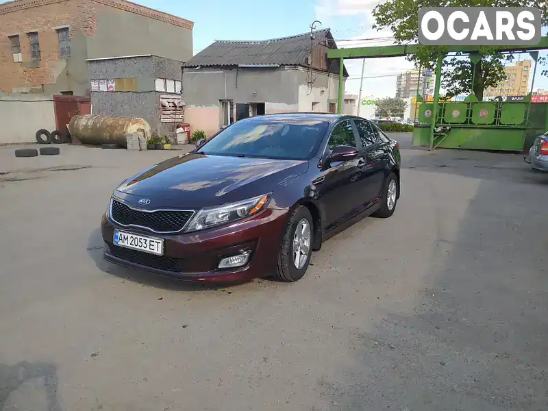 Седан Kia Optima 2013 2.4 л. Автомат обл. Житомирська, Житомир - Фото 1/18