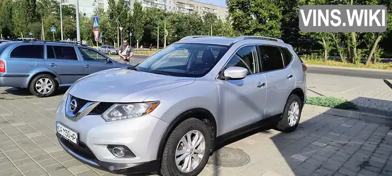 Внедорожник / Кроссовер Nissan Rogue 2014 2.5 л. Вариатор обл. Черкасская, Черкассы - Фото 1/18