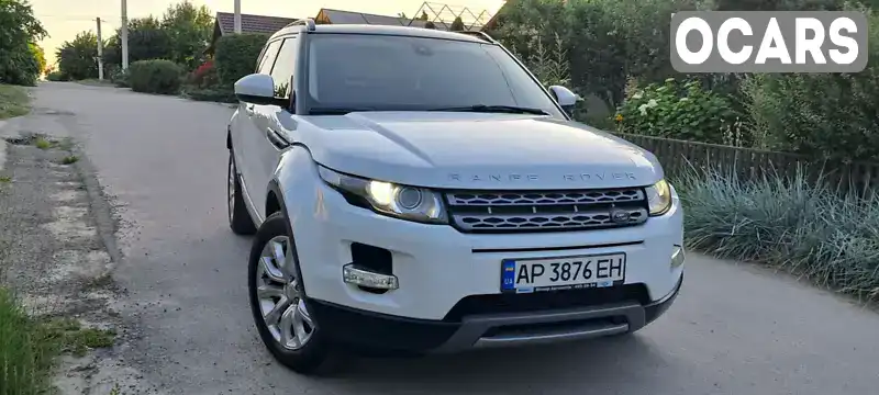 Внедорожник / Кроссовер Land Rover Range Rover Evoque 2014 2.18 л. обл. Запорожская, Запорожье - Фото 1/21