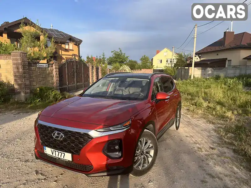 Позашляховик / Кросовер Hyundai Santa FE 2019 2.4 л. Автомат обл. Тернопільська, Тернопіль - Фото 1/21