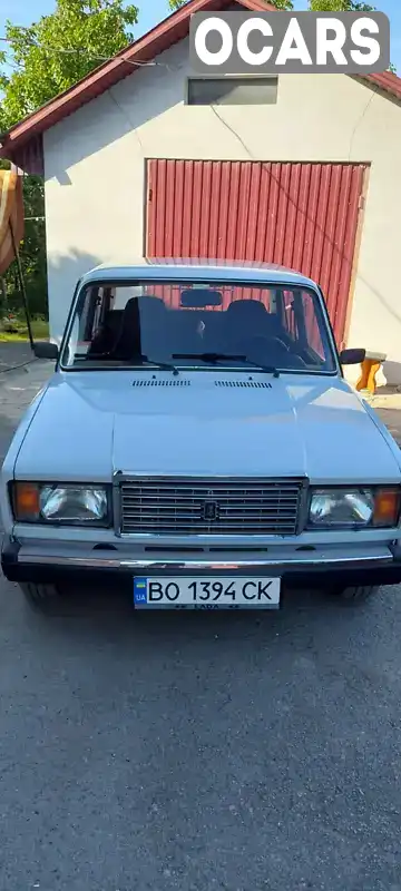 Седан ВАЗ / Lada 2107 2006 1.6 л. Ручна / Механіка обл. Тернопільська, Борщів - Фото 1/21