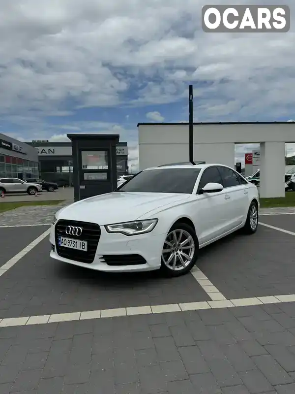 Седан Audi A6 2013 3 л. Автомат обл. Закарпатська, Хуст - Фото 1/21