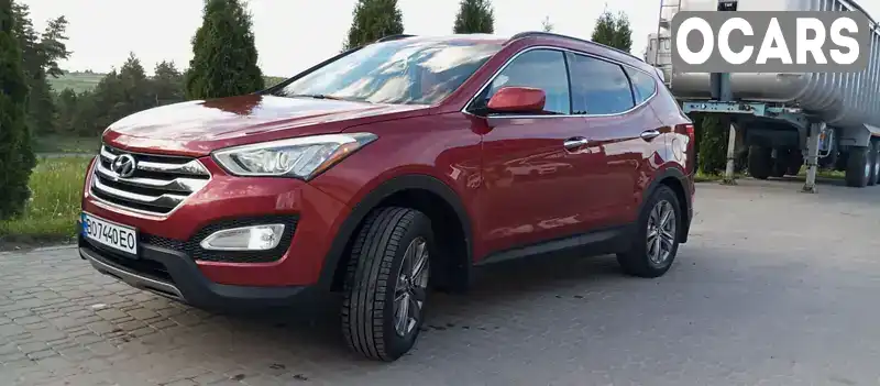 Позашляховик / Кросовер Hyundai Santa FE 2015 2.4 л. Автомат обл. Тернопільська, Бучач - Фото 1/13