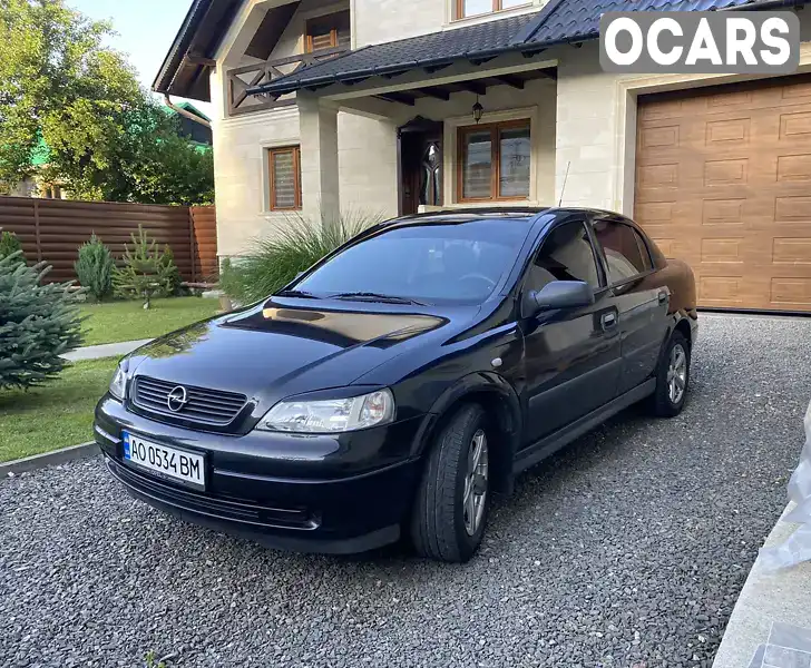 Y6D0TGF698X016347 Opel Astra 2007 Седан 1.6 л. Фото 1