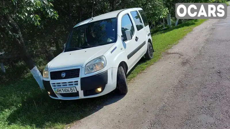 Мінівен Fiat Doblo 2006 1.91 л. Ручна / Механіка обл. Житомирська, Бердичів - Фото 1/15