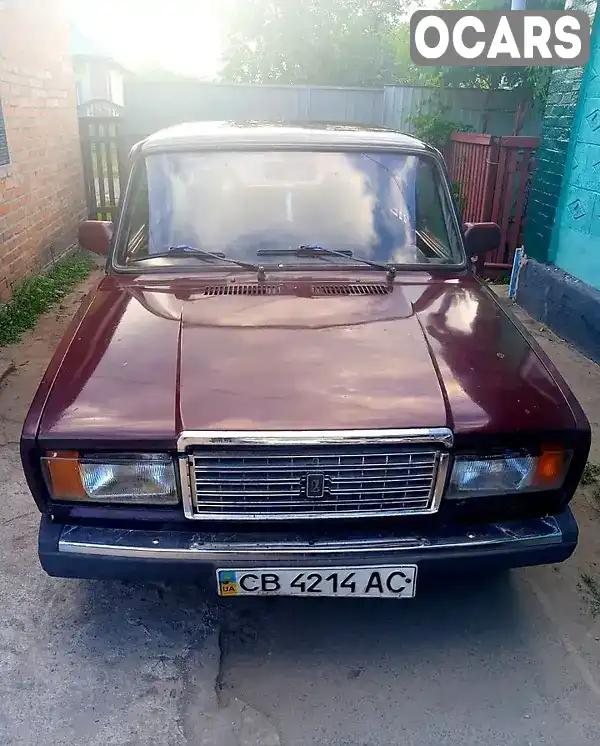 Седан ВАЗ / Lada 2107 2006 1.5 л. Ручна / Механіка обл. Полтавська, Гребінка - Фото 1/9