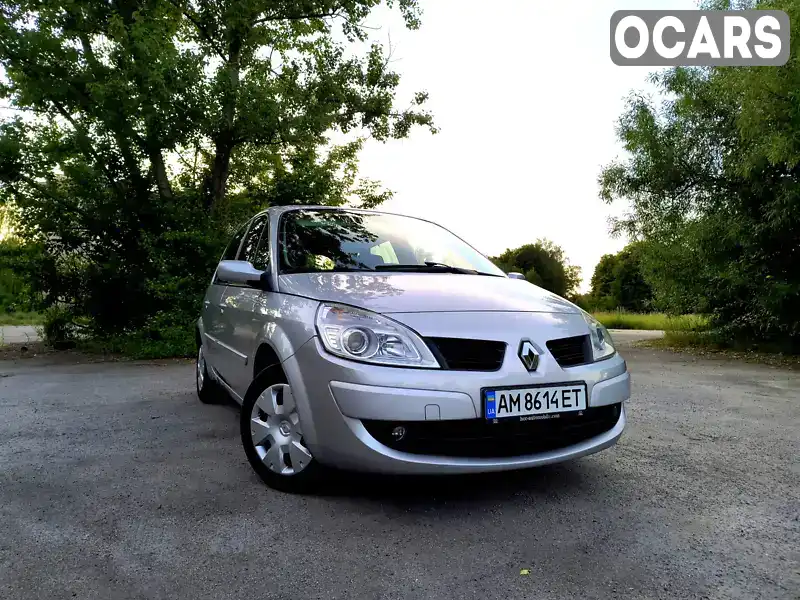 Мінівен Renault Megane Scenic 2007 1.6 л. Ручна / Механіка обл. Житомирська, Звягель - Фото 1/21