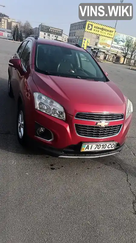 Внедорожник / Кроссовер Chevrolet Tracker 2013 1.36 л. Ручная / Механика обл. Киевская, Вышневое - Фото 1/11