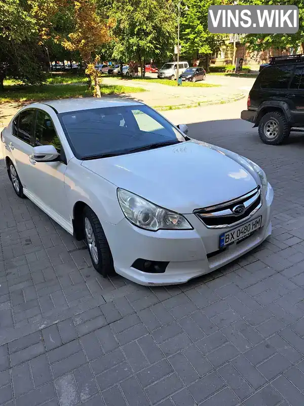 Седан Subaru Legacy 2010 1.99 л. Ручна / Механіка обл. Хмельницька, Хмельницький - Фото 1/8