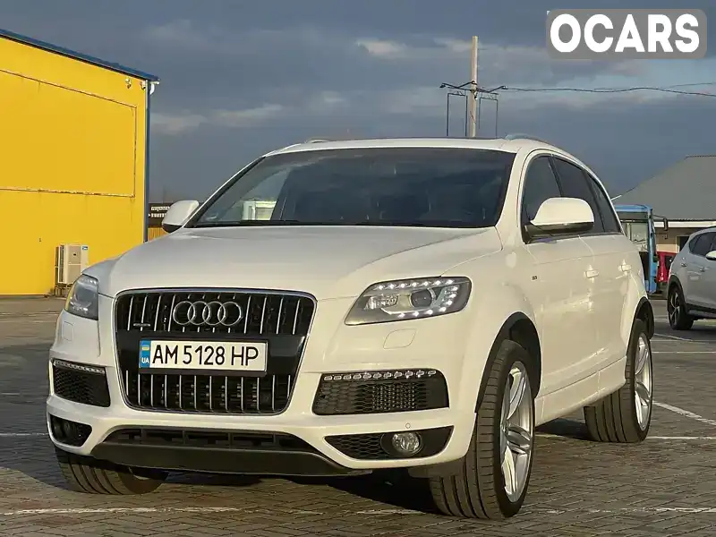 Позашляховик / Кросовер Audi Q7 2011 2.97 л. Автомат обл. Житомирська, Житомир - Фото 1/21