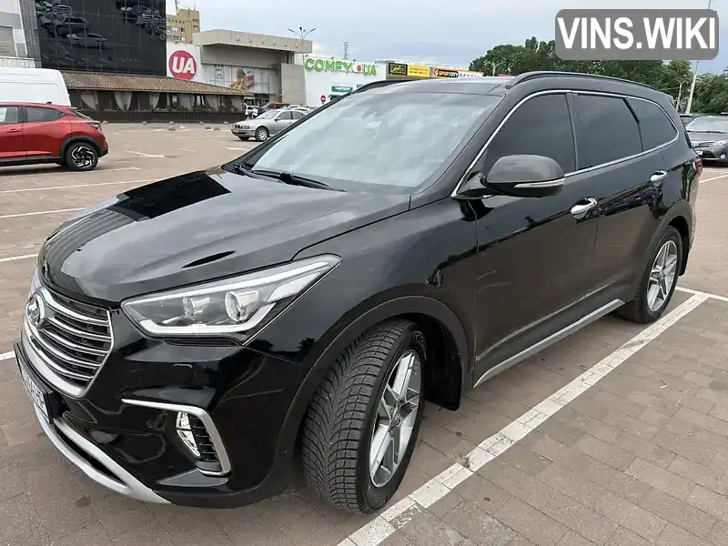 Позашляховик / Кросовер Hyundai Grand Santa Fe 2017 2.2 л. Автомат обл. Житомирська, Житомир - Фото 1/21