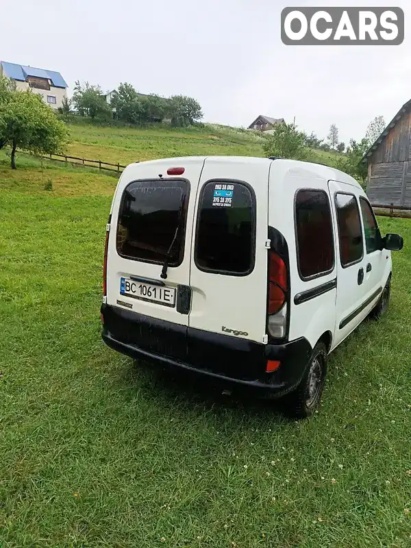 Мінівен Renault Kangoo 2001 1.9 л. Ручна / Механіка обл. Львівська, Славське - Фото 1/9