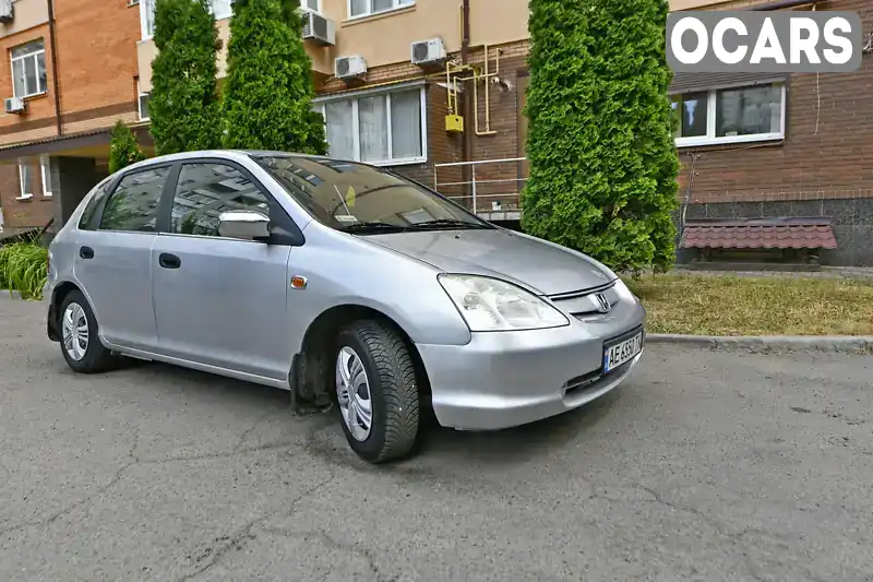 Хэтчбек Honda Civic 2002 1.4 л. Ручная / Механика обл. Днепропетровская, Новомосковск - Фото 1/16