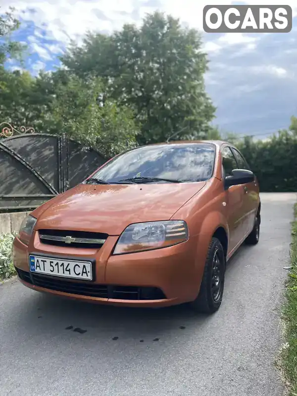 Седан Chevrolet Aveo 2005 1.5 л. Ручна / Механіка обл. Івано-Франківська, Івано-Франківськ - Фото 1/10