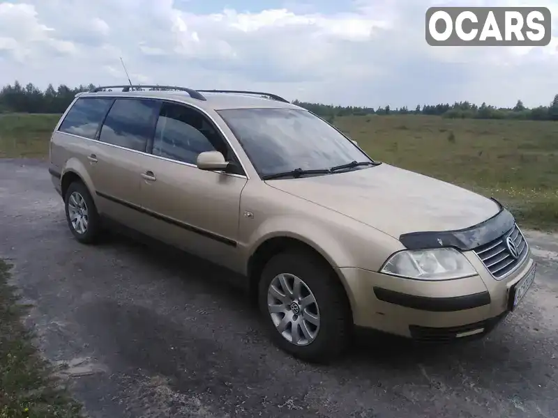 Універсал Volkswagen Passat 2002 1.9 л. Автомат обл. Волинська, Любешів - Фото 1/21