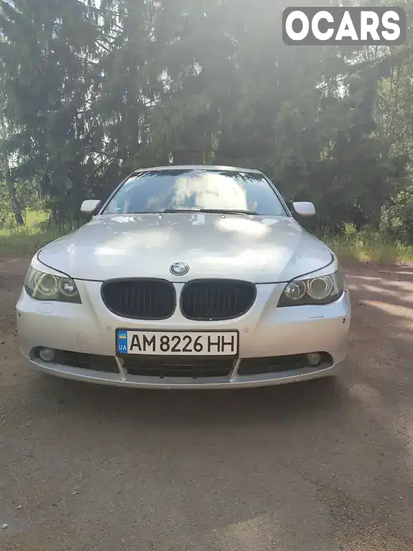 Седан BMW 5 Series 2003 2.2 л. Ручна / Механіка обл. Житомирська, Народичі - Фото 1/9