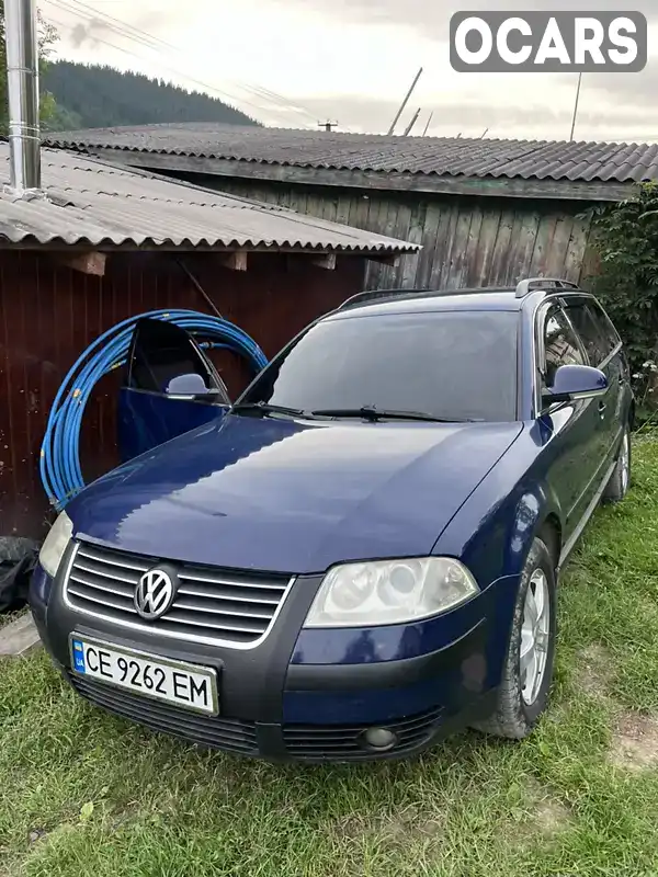 Універсал Volkswagen Passat 2004 1.9 л. Ручна / Механіка обл. Чернівецька, Путила - Фото 1/8