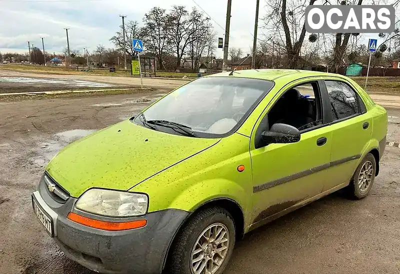 Седан Chevrolet Aveo 2004 1.5 л. Ручна / Механіка обл. Харківська, Балаклія - Фото 1/11