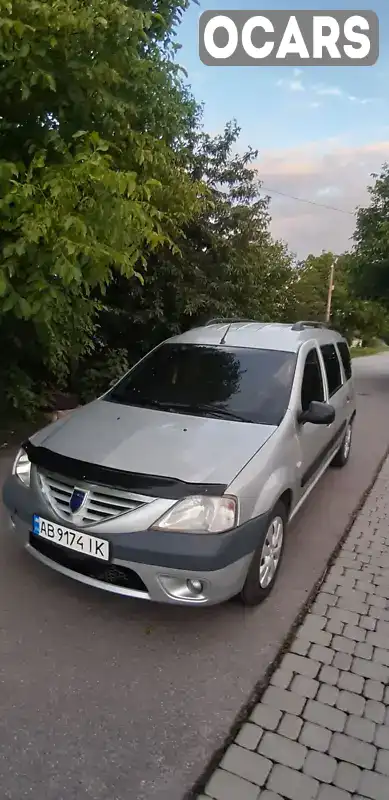 Універсал Dacia Logan MCV 2007 1.6 л. Ручна / Механіка обл. Вінницька, Калинівка - Фото 1/21