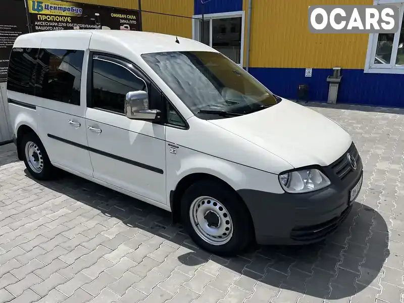 Мінівен Volkswagen Caddy 2007 1.9 л. Ручна / Механіка обл. Житомирська, Звягель - Фото 1/21