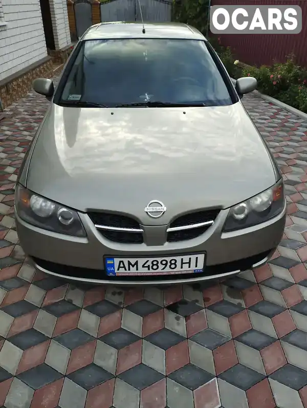 Хетчбек Nissan Almera 2006 1.5 л. Ручна / Механіка обл. Житомирська, Звягель - Фото 1/21