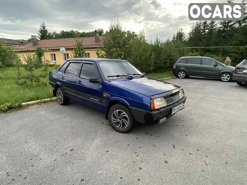 Седан ВАЗ / Lada 21099 2005 1.5 л. Ручна / Механіка обл. Житомирська, Романів - Фото 1/17