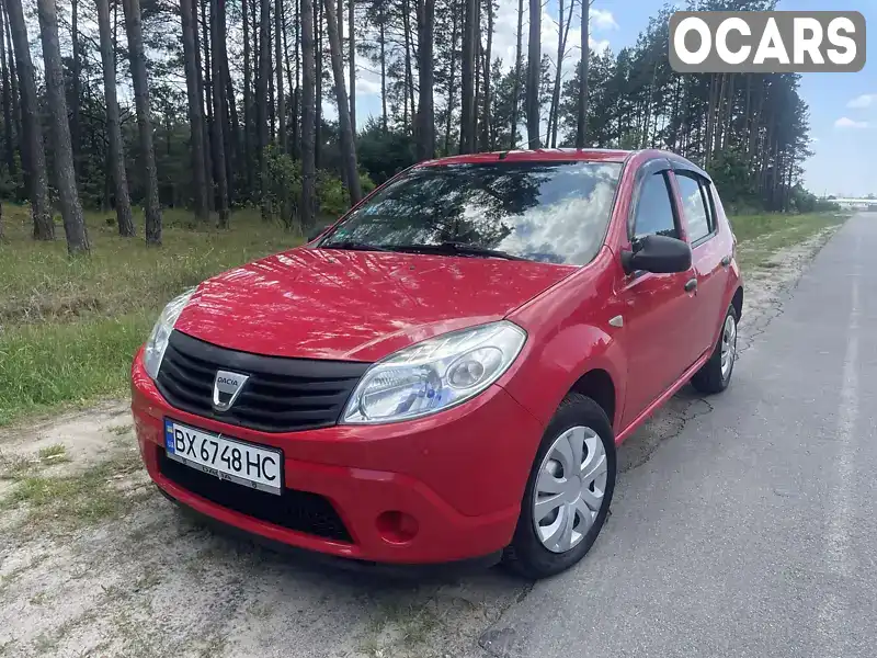 Хэтчбек Dacia Sandero 2008 1.39 л. Ручная / Механика обл. Хмельницкая, Славута - Фото 1/14