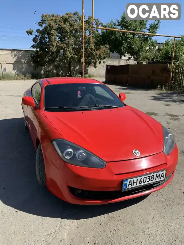 Купе Hyundai Tiburon 2007 1.98 л. Автомат обл. Одеська, Одеса - Фото 1/9