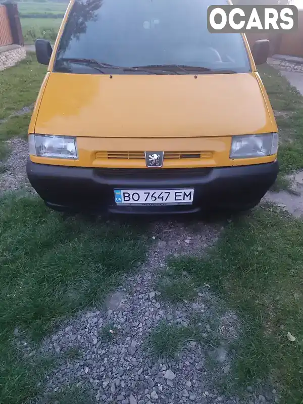 Мінівен Peugeot Expert 1999 1.91 л. Ручна / Механіка обл. Тернопільська, Кременець - Фото 1/10