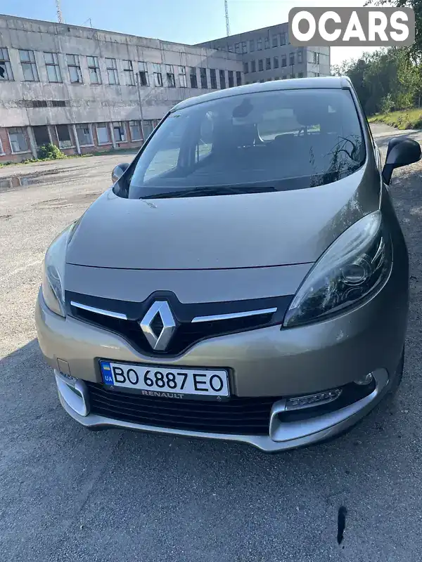 Мінівен Renault Megane Scenic 2013 1.6 л. Ручна / Механіка обл. Тернопільська, Тернопіль - Фото 1/19