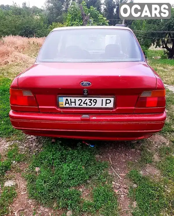 Седан Ford Orion 1991 1.4 л. Ручная / Механика обл. Кировоградская, Знаменка - Фото 1/9