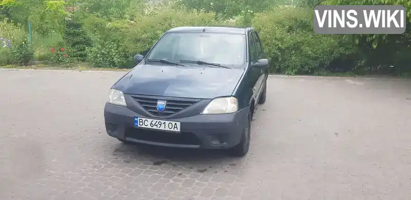 Седан Dacia Logan 2006 1.39 л. Ручна / Механіка обл. Львівська, Львів - Фото 1/21