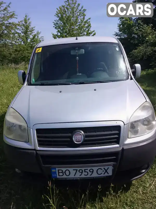 Мінівен Fiat Doblo 2008 1.91 л. Ручна / Механіка обл. Тернопільська, Бучач - Фото 1/7