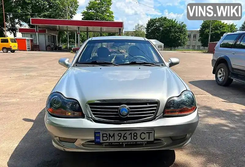 Седан Geely CK 2008 1.5 л. Ручна / Механіка обл. Сумська, Шостка - Фото 1/7