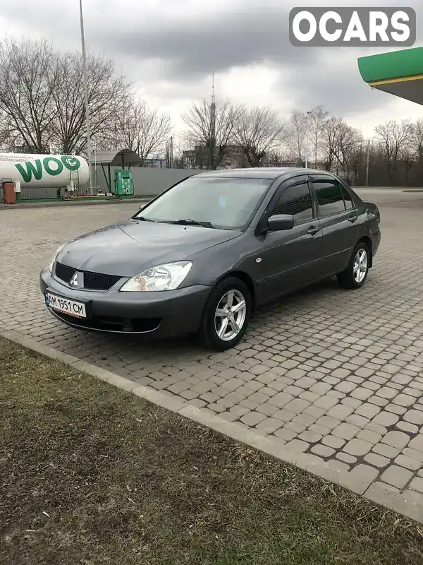 Седан Mitsubishi Lancer 2008 1.58 л. Ручна / Механіка обл. Житомирська, Бердичів - Фото 1/15