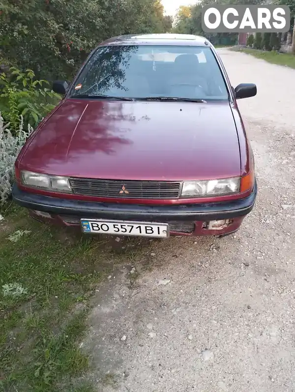 Седан Mitsubishi Lancer 1989 1.47 л. Ручна / Механіка обл. Тернопільська, Збараж - Фото 1/18