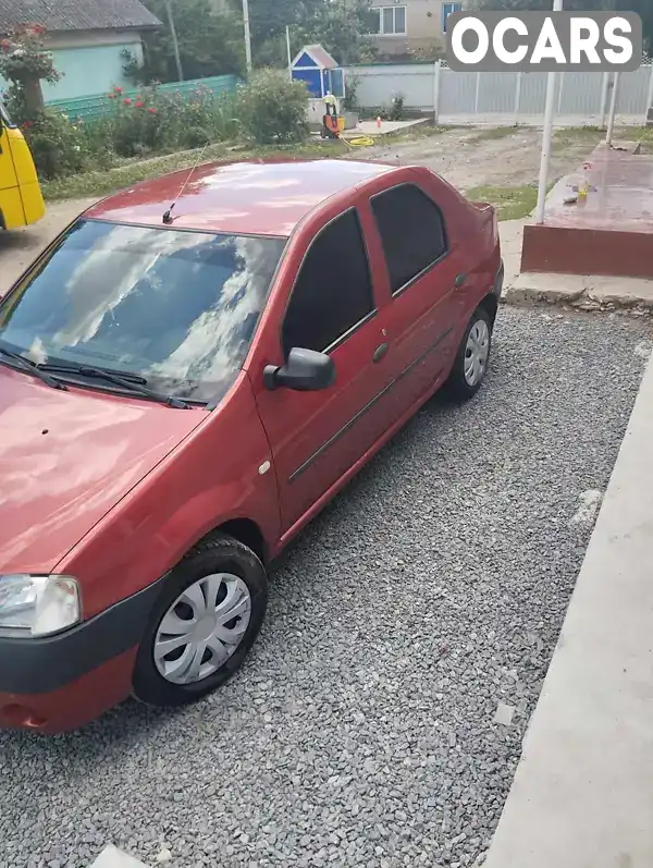 Седан Dacia Logan 2007 1.39 л. Ручна / Механіка обл. Хмельницька, Чемерівці - Фото 1/12