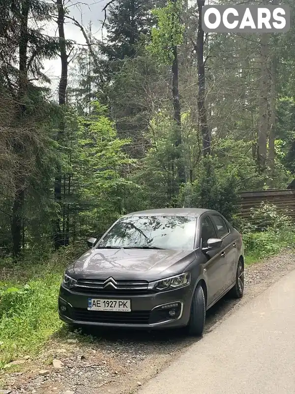 Седан Citroen C-Elysee 2019 1.6 л. Ручна / Механіка обл. Дніпропетровська, Дніпро (Дніпропетровськ) - Фото 1/10