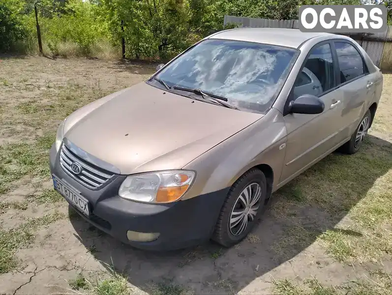 Седан Kia Cerato 2006 1.6 л. Ручна / Механіка обл. Кіровоградська, Кропивницький (Кіровоград) - Фото 1/7