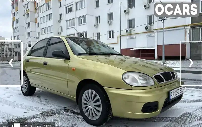 Хетчбек Daewoo Lanos 2006 1.6 л. Ручна / Механіка обл. Черкаська, location.city.irkliiv - Фото 1/10