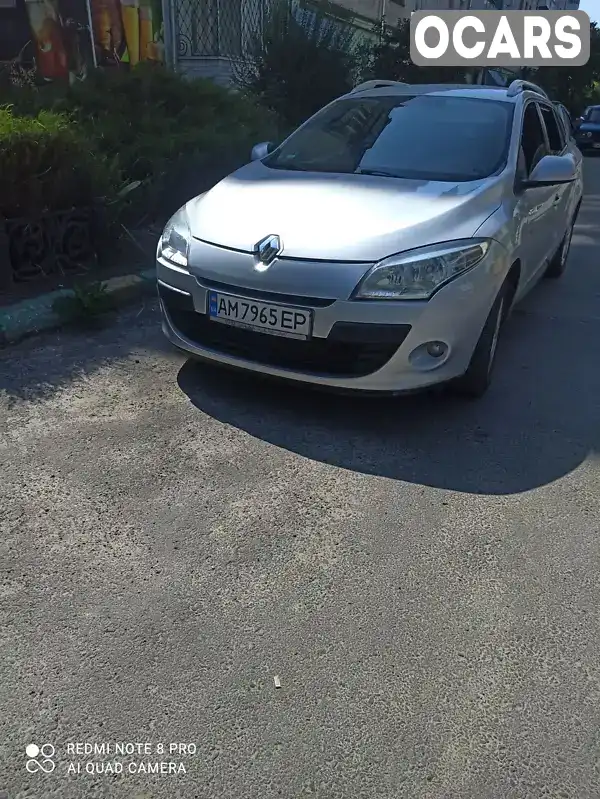 Універсал Renault Megane 2011 1.46 л. Ручна / Механіка обл. Житомирська, Звягель - Фото 1/11