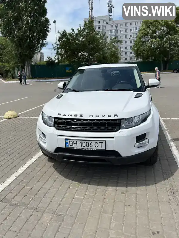 Позашляховик / Кросовер Land Rover Range Rover Evoque 2014 2 л. Автомат обл. Одеська, Одеса - Фото 1/21