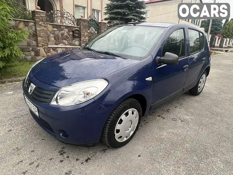 Хетчбек Dacia Sandero 2009 1.4 л. обл. Тернопільська, Тернопіль - Фото 1/12