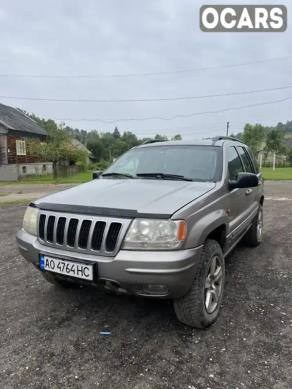 Позашляховик / Кросовер Jeep Grand Cherokee 2002 2.69 л. Автомат обл. Закарпатська, Рахів - Фото 1/21