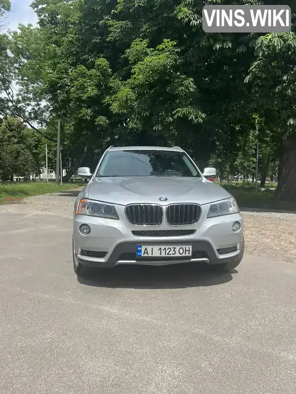 Внедорожник / Кроссовер BMW X3 2011 3 л. Автомат обл. Киевская, Белая Церковь - Фото 1/10