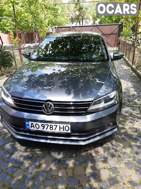 Седан Volkswagen Jetta 2016 1.6 л. Ручна / Механіка обл. Закарпатська, Мукачево - Фото 1/12