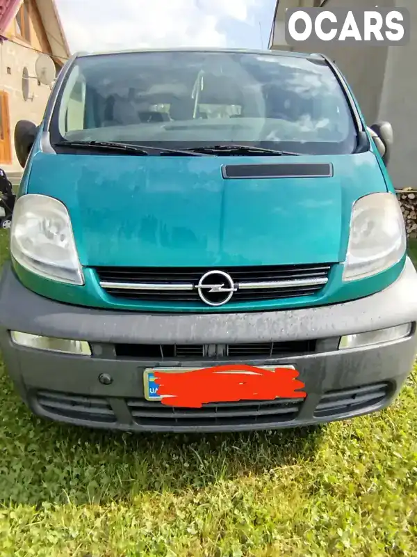 Мінівен Opel Vivaro 2005 1.9 л. Ручна / Механіка обл. Івано-Франківська, Коломия - Фото 1/16