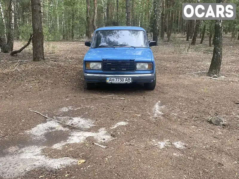 Седан ВАЗ / Lada 2107 2004 1.45 л. Ручна / Механіка обл. Київська, Буча - Фото 1/8