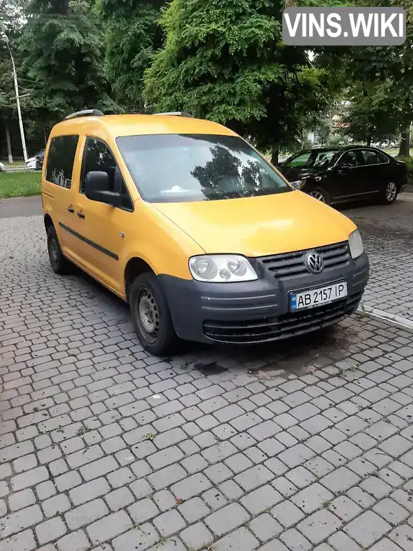 Мінівен Volkswagen Caddy 2008 1.98 л. Ручна / Механіка обл. Вінницька, Вінниця - Фото 1/9