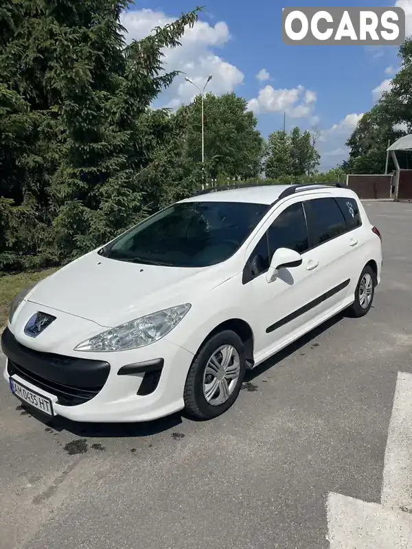 Універсал Peugeot 308 2009 1.56 л. Ручна / Механіка обл. Житомирська, Бердичів - Фото 1/18